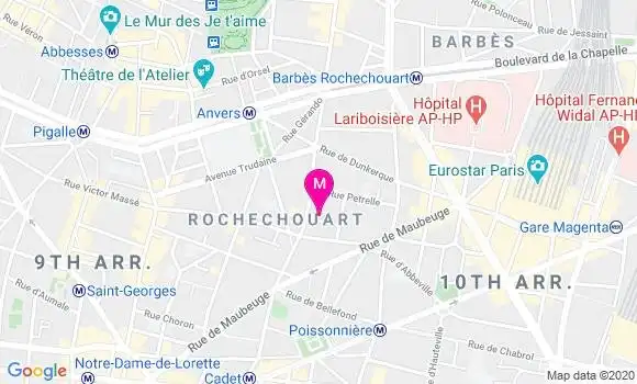 Localisation Dr Andreas Van Rooij