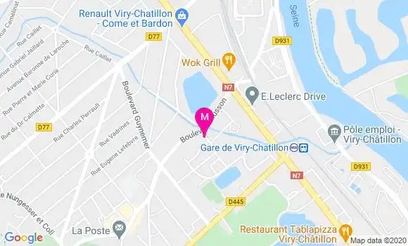 Localisation Dr Muriel Dreyer Ghaddab