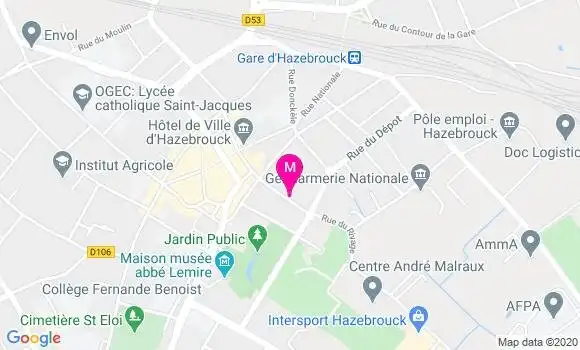 Localisation Dr Cecile Dufour