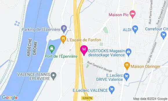 Localisation Dr Denis Tivolle