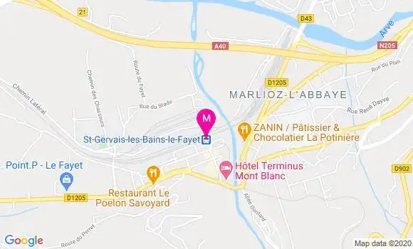 Localisation Dr Annick Laugier Billard