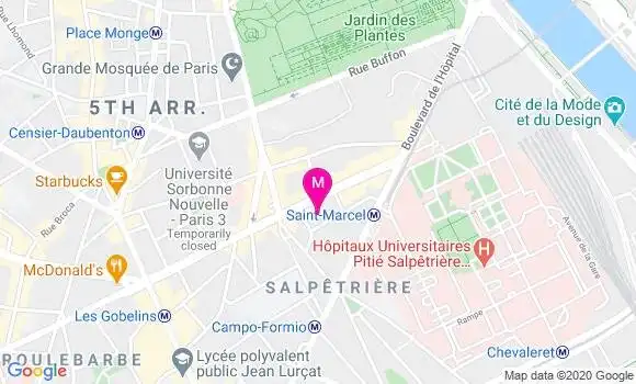 Localisation Dr Laura Freundlich