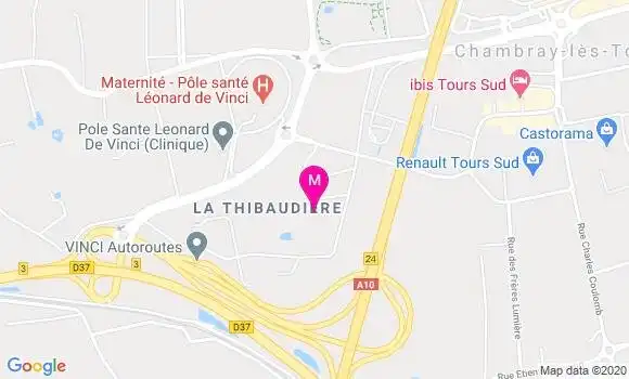 Localisation Dr Emilie Legay