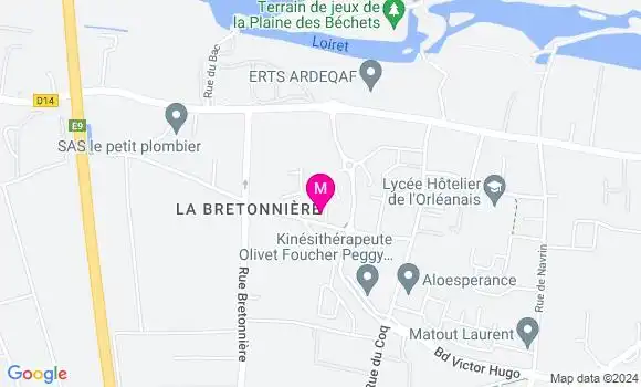 Localisation Dr Géraldine Compte Nguyen