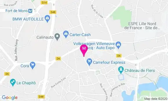 Localisation Dr Philippe Lacroix
