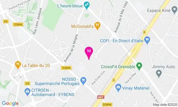 Localisation Dr Timothee Maldonado