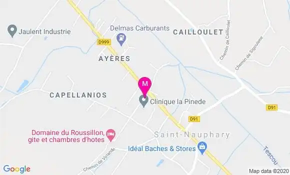 Localisation Dr Nadia Chekroun