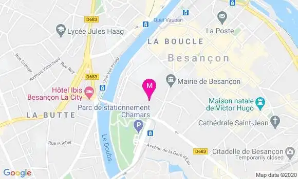 Localisation Dr Benoit Guillon