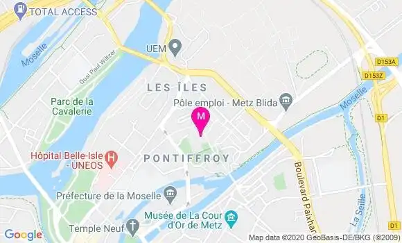 Localisation Dr Alexandra Gerasimou