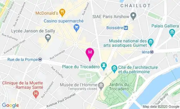 Localisation Dr Aude Recoules Arche