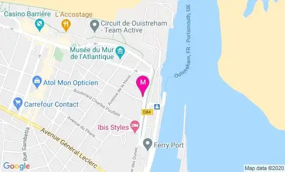Localisation Dr Benedicte Brouard Nazeri