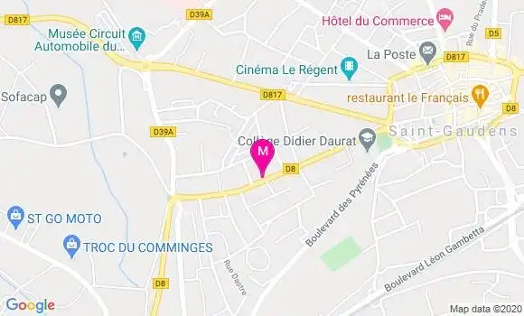 Localisation Dr Alain Ponsole