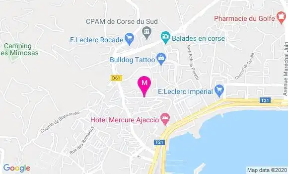 Localisation Dr Assunta De Rosa