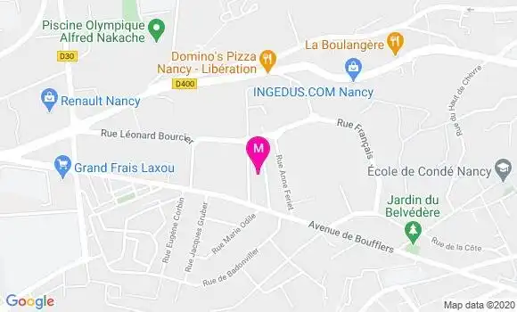 Localisation Dr Baptiste Gury