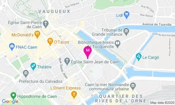 Localisation Dr Aymar Lecoeur