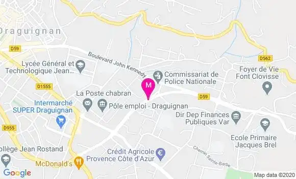 Localisation Dr Claudia Constantin