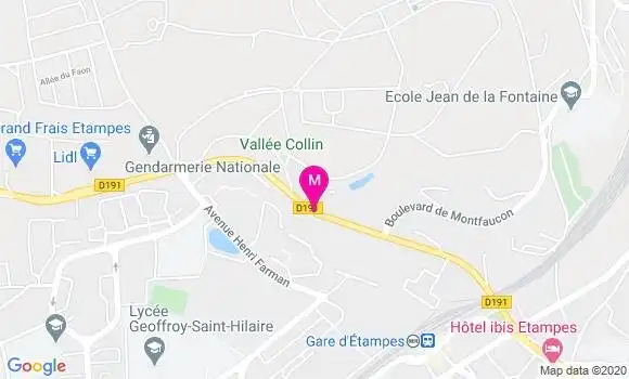 Localisation Dr Alexandra De Seguin Des Hons