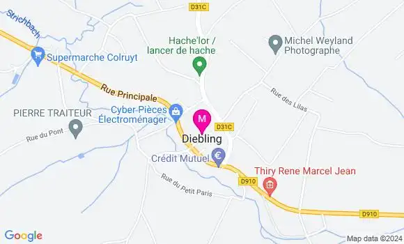 Localisation Dr Amandine Forlai