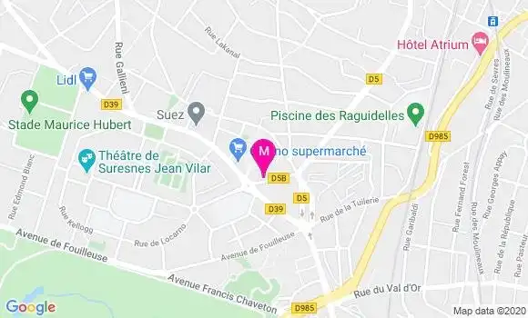 Localisation Dr Julie Chavagnat
