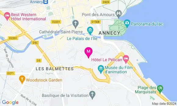 Localisation Dr Yann Peltier
