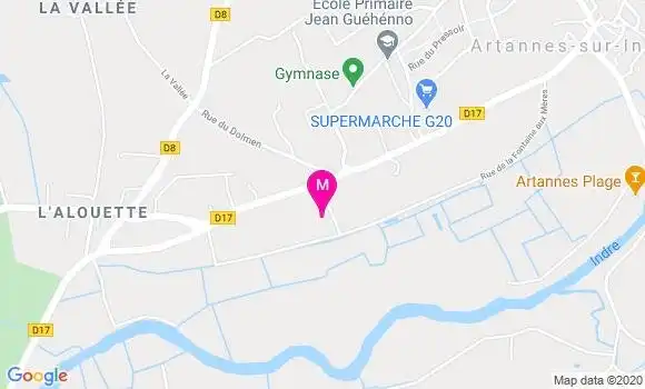 Localisation Dr Remy Palluau
