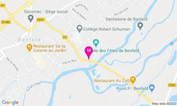 Localisation Dr Celia Schub