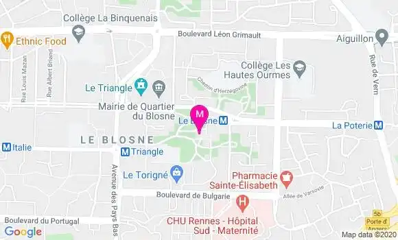 Localisation Dr Jean Dambricourt