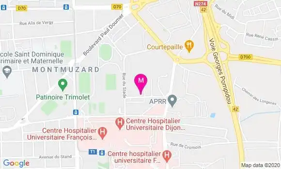 Localisation Dr Georges Tarris