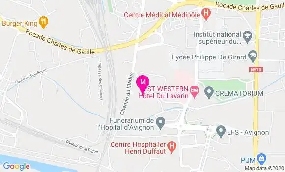 Localisation Dr Jean Marc Pigne