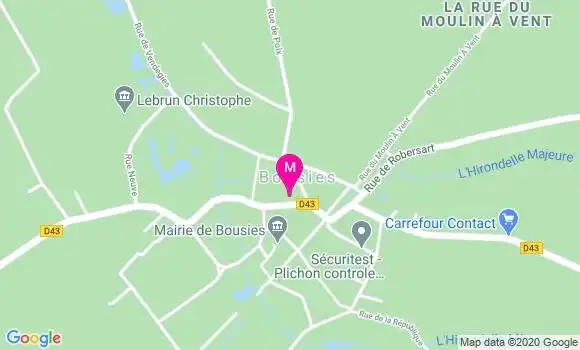 Localisation Dr Alexandre Thiery