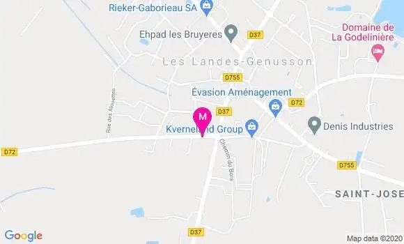 Localisation Dr Francois Coulange