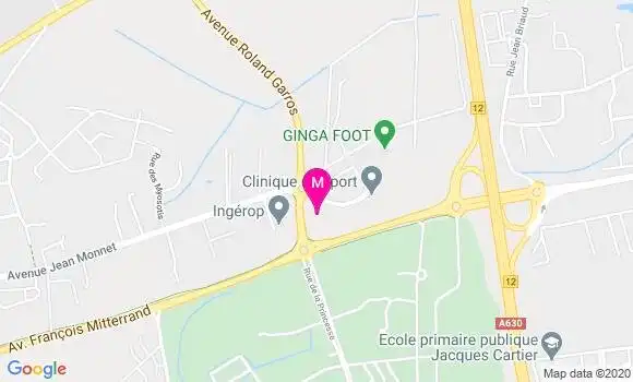 Localisation Dr Christophe Baudot