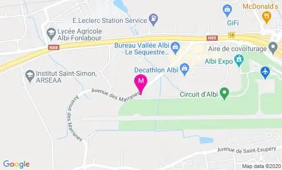 Localisation Dr Alain Savy