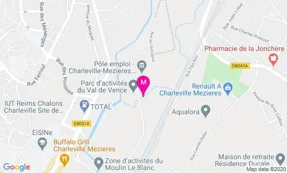 Localisation Dr Ines Samet Tran
