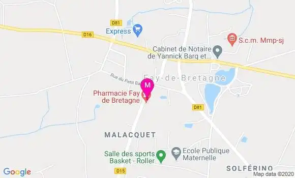 Localisation Dr Morgane Roy