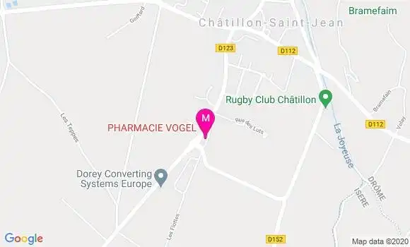 Localisation Dr Maeva Hoyon