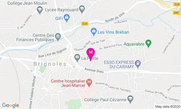 Localisation Dr Marc Dumoulin