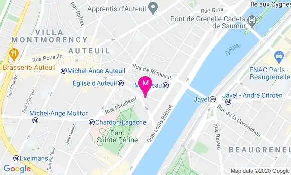 Localisation Dr Pascal Andre