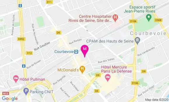 Localisation Dr Thierry Manteau