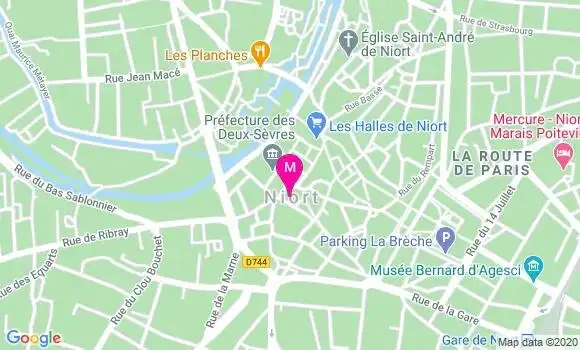 Localisation Dr Severine Durieux