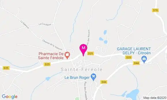 Localisation Dr Claire Caillonneau
