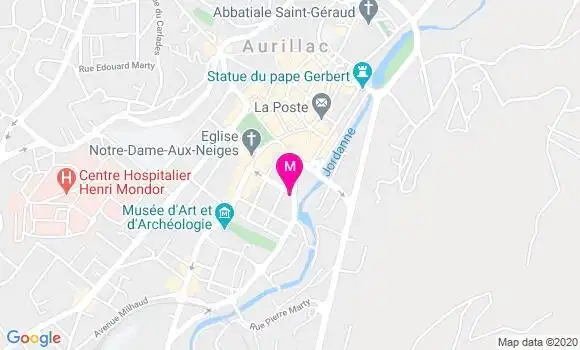 Localisation Dr Emilie Rigal