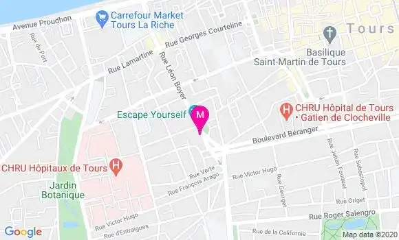 Localisation Dr Frederic Jeanjean