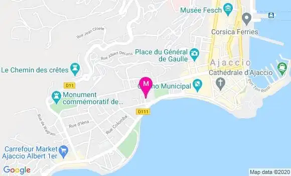 Localisation Dr Thierry Marchal