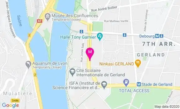 Localisation Dr Charles Woler
