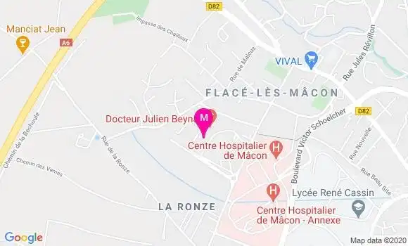 Localisation Dr Guillaume Mace