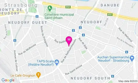 Localisation Dr Antoine Matter
