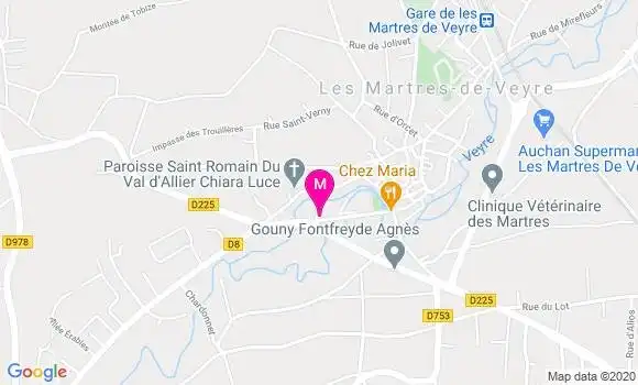 Localisation Dr Mathieu Aoust