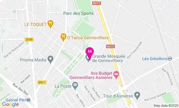 Localisation Dr Ramessur Ramtohul