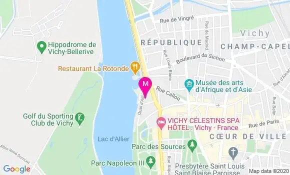 Localisation Dr Yasmine Bertin